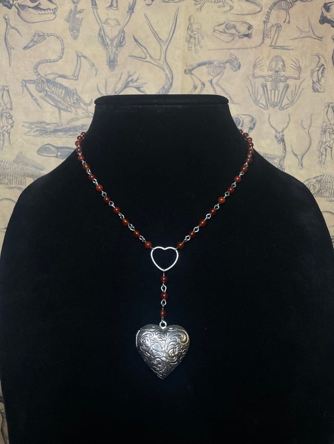 Crystal Locket Necklaces