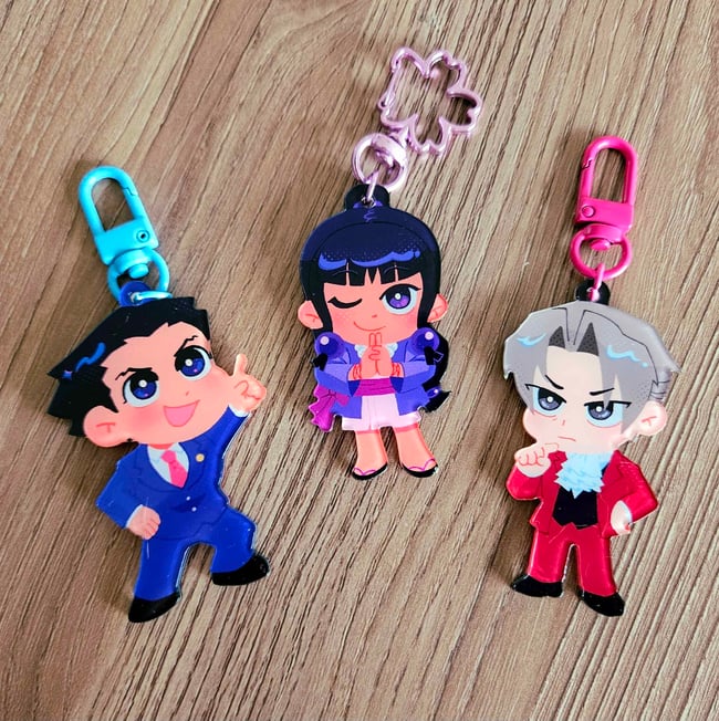 Ace Attorney Charms