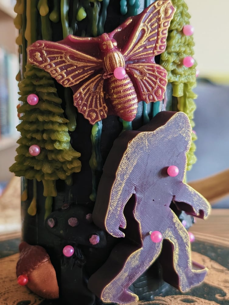 Image of Bigfoot Moth Forest Pillar