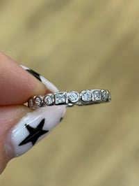Image 2 of Multi-Shaped CZ Full Eternity band - Brand New