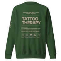 Image 2 of Sweatshirt - tattoo therapy