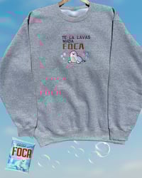 Image 1 of Mada Foca- Te La Lavas Embroidered Top