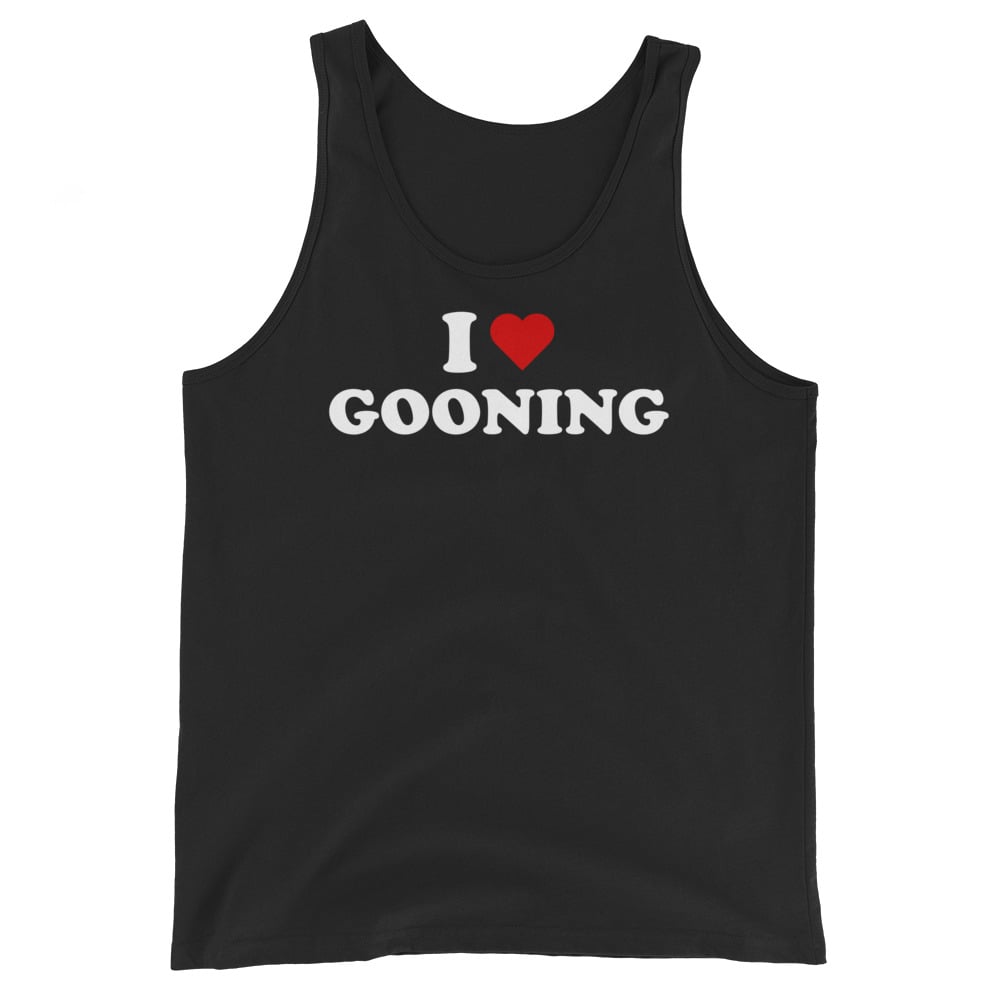 I Love Gooning Tank Top