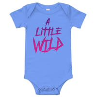 Image 5 of A Little WILD Magenta Baby Onesie