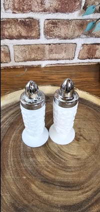 Image 5 of Vintage Westmoreland Salt and Pepper Shakers