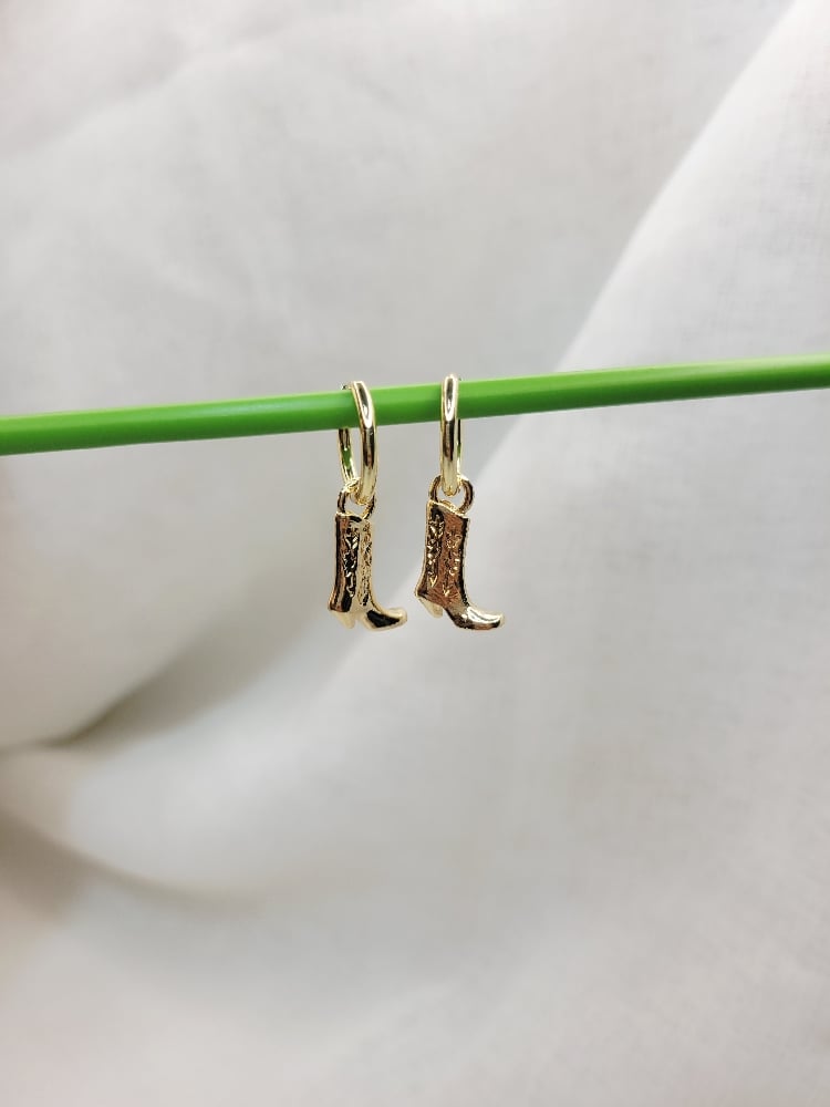 Image of Cowgirl Boot earrings 