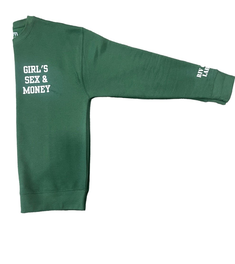 GIRL’S SEX & MONEY CREW NECK