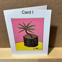 Image 6 of ART - YOUR CHOICE - Vertical Handpainted Art Greeting Card