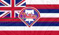 Philadelphia Phillies Hawaiian Flag