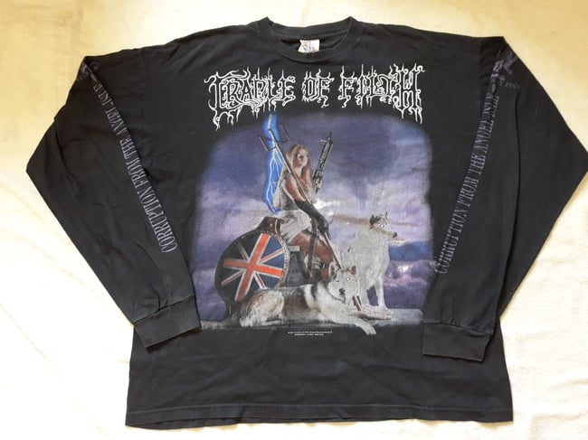1997 Cradle Of Filth Long Sleeve