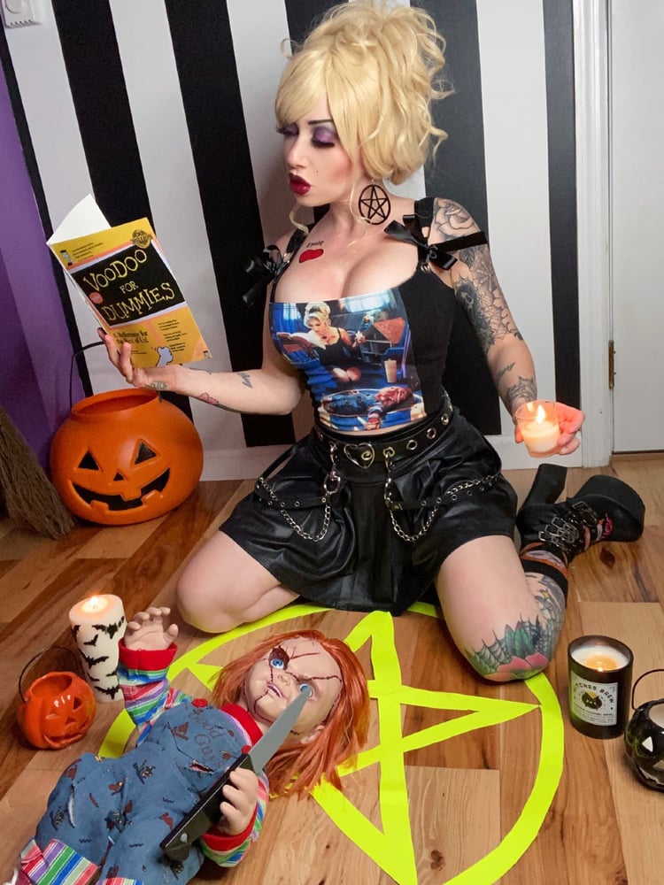 Image of Let’s summon chucky corset top 