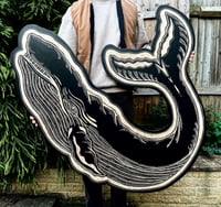 Image 1 of Whale Woodcut 