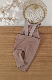 Image 3 of Newborn romper for photo shoots | Dylan | cocoa brown