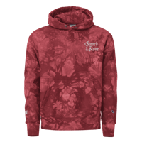 A Sword in the Stone Champion tie-dye hoodie Red or Black