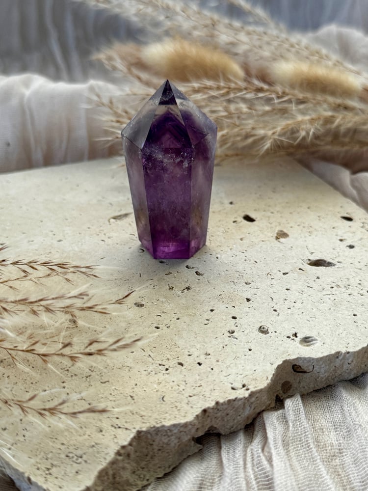 Image of Amethyst Cupcake Tower 