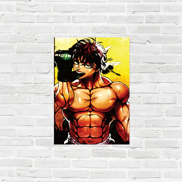 Baki Hanma 4K Matte Finish Special Poster