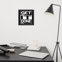 Image 4 of Get It Done Framed Poster