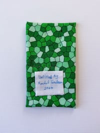 Image 3 of Business Card No. 3 - tiny art quilt 