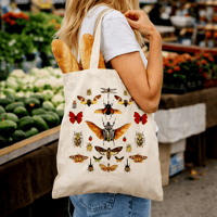 Image 1 of Insects Tote Bag