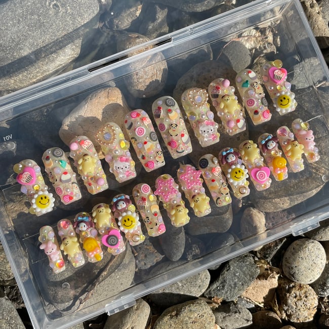 "Pompompurin Party" Long Square, 20pcs+