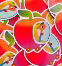 Image 1 of lowly worm sticker