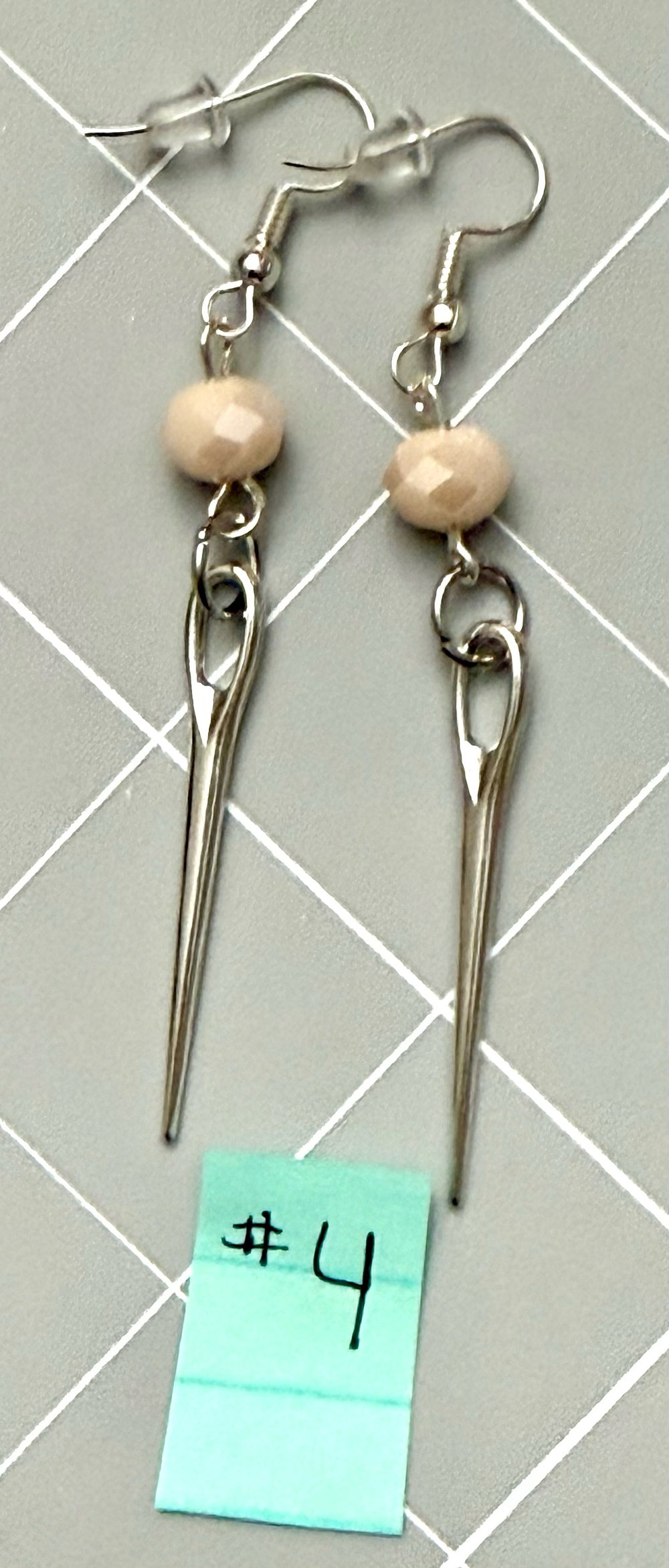 Image of Sewing Needle Earrings
