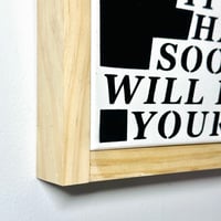 Image 2 of “YOURS” Canvas