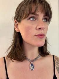 Image 5 of Reliquary Necklace: Sodalite