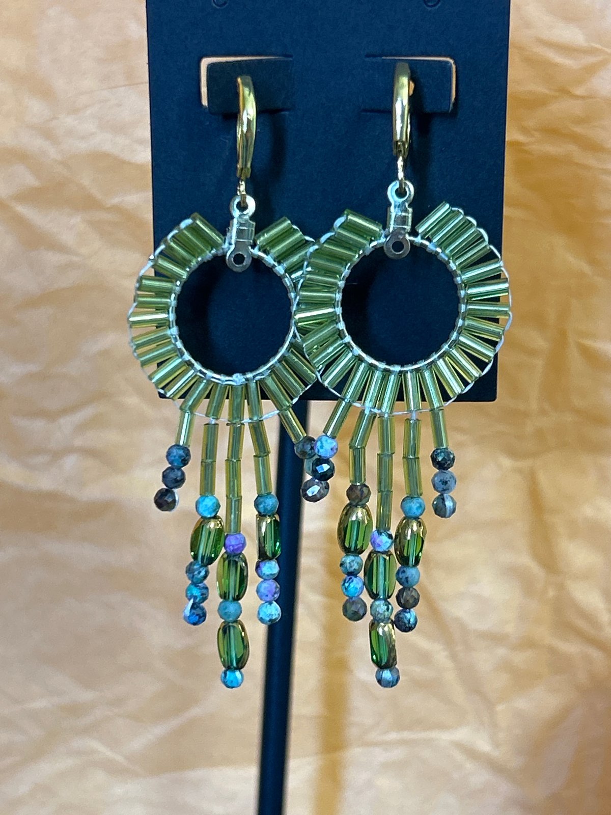 Image of Authentic African Jasper Earrings 