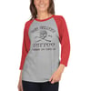 Skin Gallery 3/4 sleeve raglan shirt