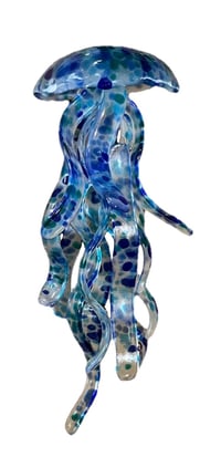 Image 2 of Jellyfish Wind Chime Blues