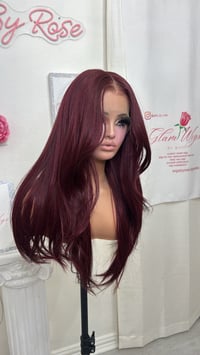 Image 15 of Burgundy blowout luxury (ready to ship) 