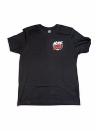 Image 1 of Life happens (black tee) 