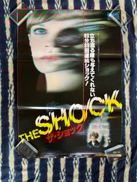 Original 1977 'The Shock" B2 Poster.
