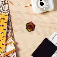 Image 3 of HotCheetoMan Symbol Holographic stickers