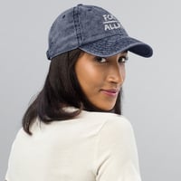 Image 2 of Fck Allat Vintage Cotton Twill Cap