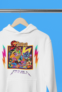 Image 2 of THUNDER IMPALA HOODIE WHITE