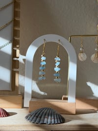 Image 1 of Blue Waterfall Earrings