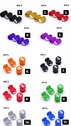 TYRE VALVE CAPS - 2 COLLECTIONS