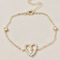 Image 2 of San Judas Heart Bracelet