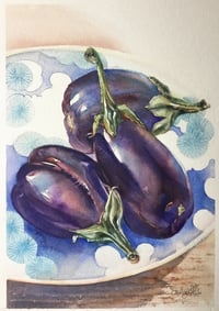Image 1 of Eggplant harvest