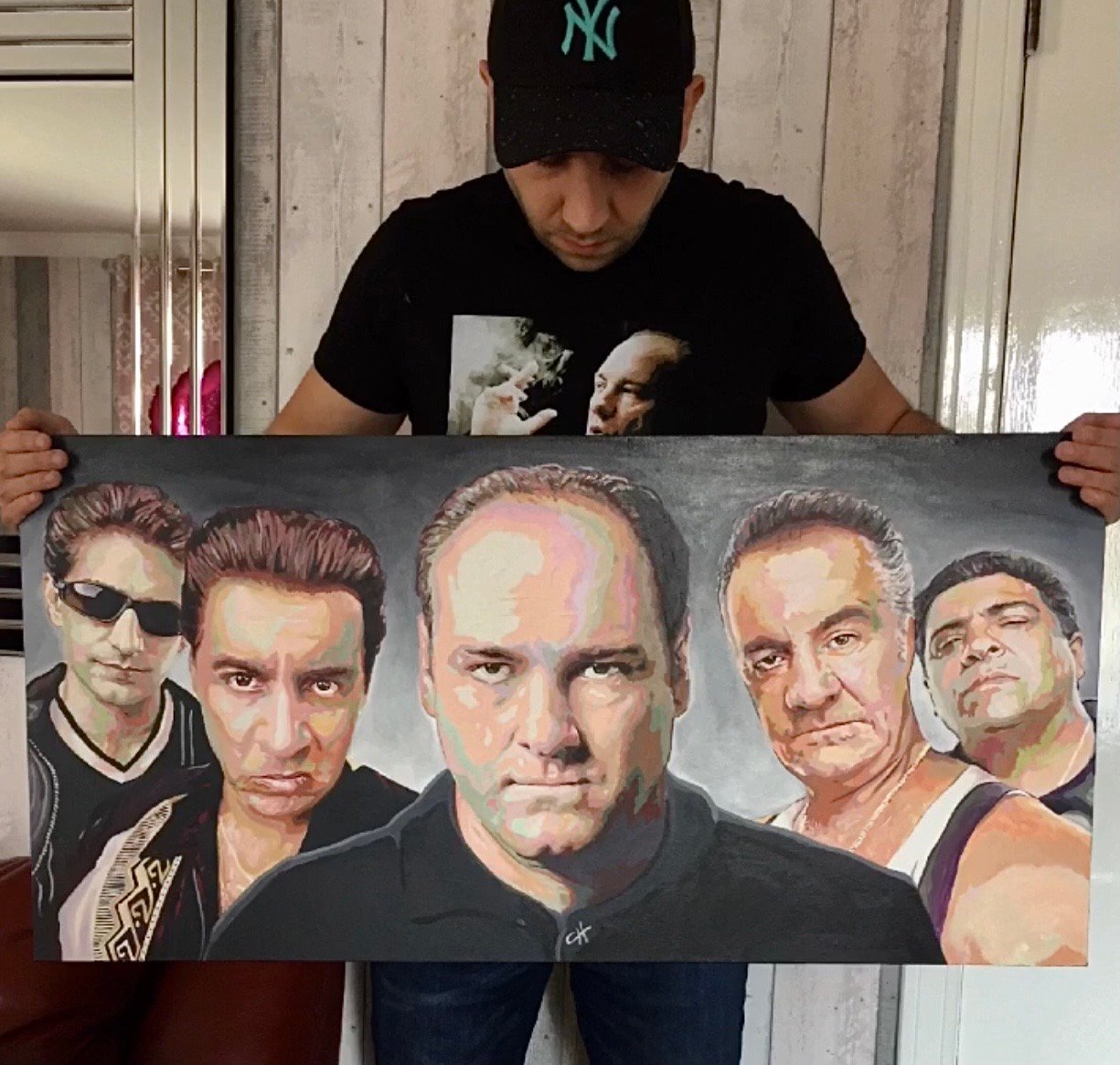 The Sopranos ‘Being Number One’ Original. | Concept Canvases