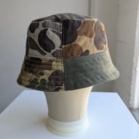 Image 3 of Reworked NY Reversible Bucket Hat Camouflage XL 24-25"