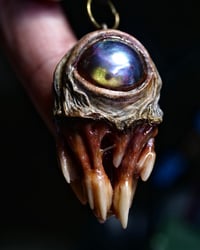 Image 10 of Nebula Fang Oracle Pendant - 1.5" Handmade OOAK