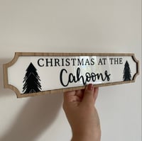 Image 3 of Traditional Street Sign – Personalised Christmas at the…