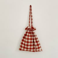 Image 1 of Tote bag with portable pocket 