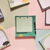 cartoon memo pad