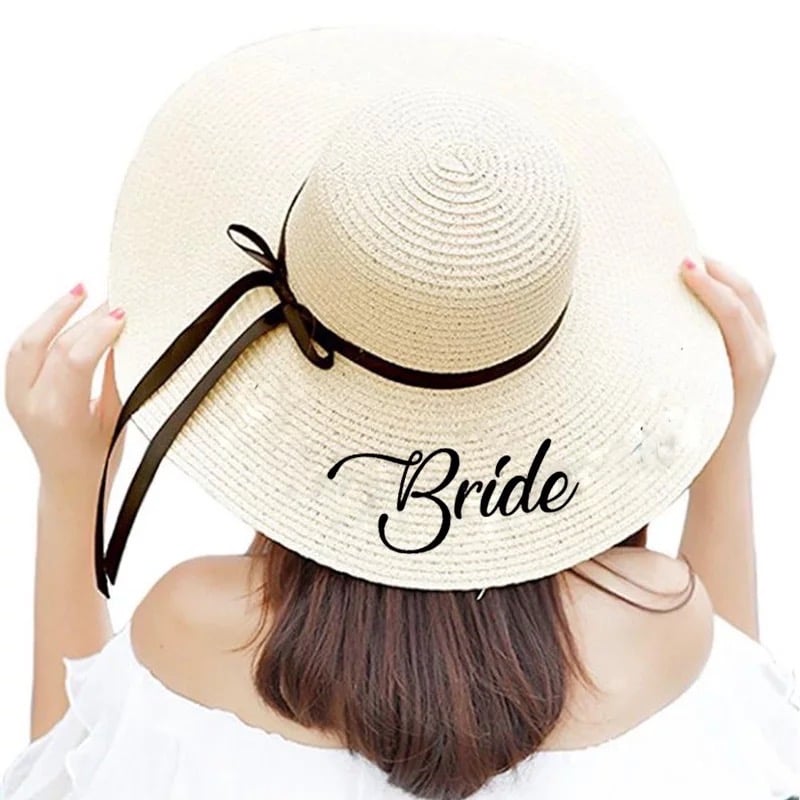 Image of Bride Straw  Hat 
