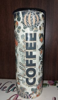 Image 1 of Fall Vibes Coffee Tumbler