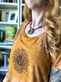 Image 4 of ✿ AMMONITE + RED JADE Choker ✿